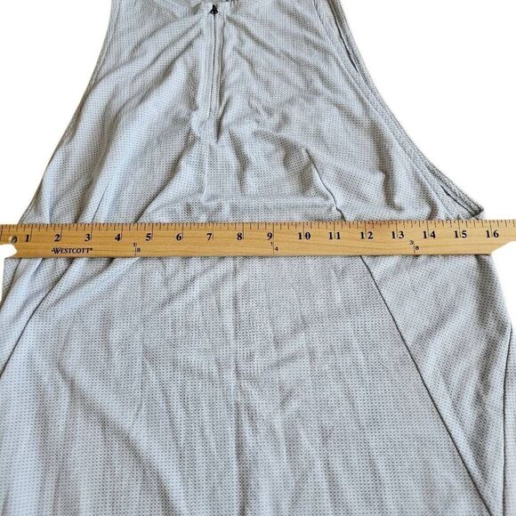 Lululemon gray Racerback jersey Maxi tank dress fits S/M - Picture 4 of 9